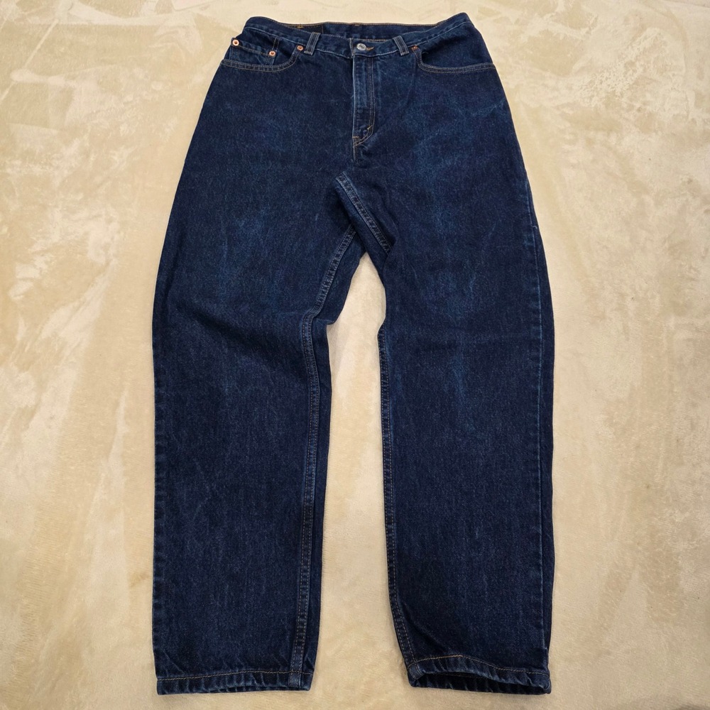 VTG 90s Levi's 550 Women's 10 MIS S High Rise Relaxed Tapered Leg Jeans USA Made